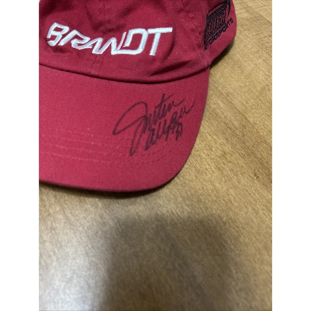 Brandt Agriculture Racing Hat Signed By Justin Allgaier Motorsport Port And Co‎